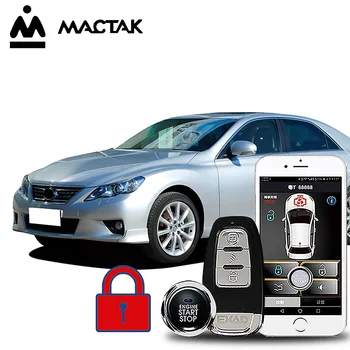 

MACTAK REIZ 2010 car accessories Keyless Entry Comfort System PKE Phone APP Remote Start Car Engine Car Alarm Push 963