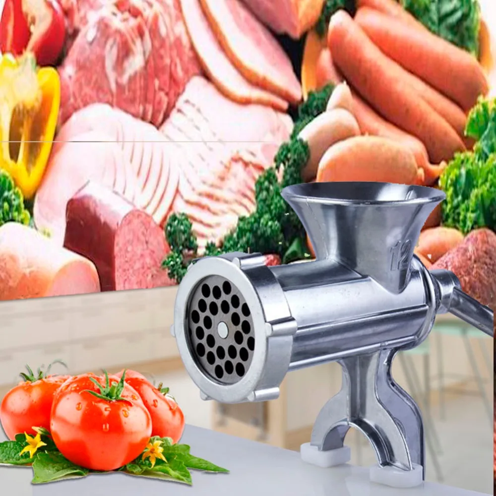 New Meat Grinder Sausage Stuffer Filler Filling Machine Hot Aluminium