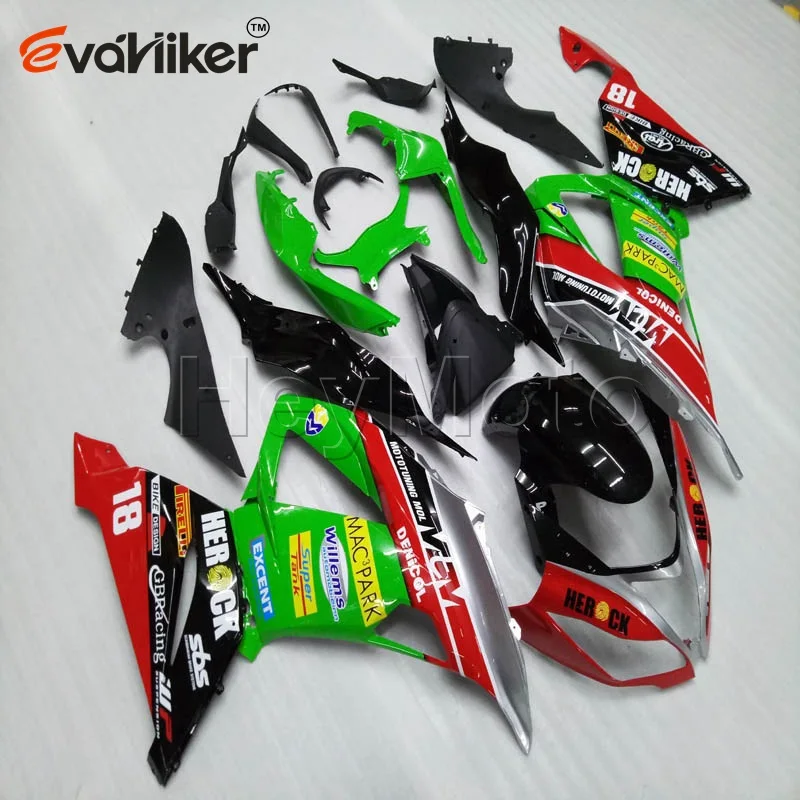 

ABS motor fairings for ZX 6R 2013 2014 2015 red green ZX-6R 13 14 15 Motorcycle panels Injection mold H2
