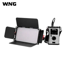 Portable GK-60B Ultra-thin 60W LED Studio Video Light Lamp 2.4G Remote Control Bi-color for Studio Photography and TV