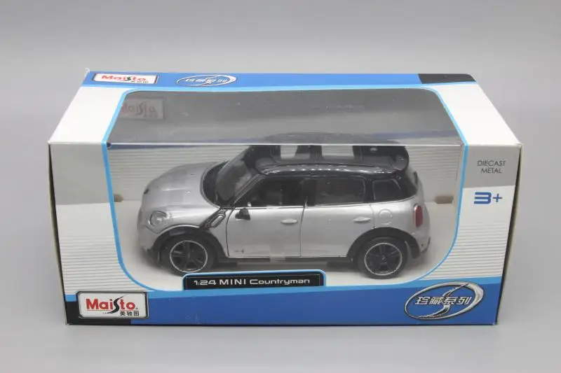 Mai Sto 1:24 Mini Countryman R60 2010- Cooper S сплав модель машинки, Diecast металлические игрушки подарок на день рождения для детей, носки для мальчиков