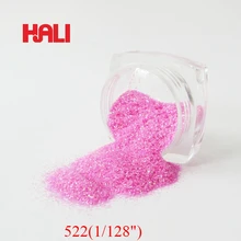 Радуга розовые блестки, порошок, блеск, пигмент, блестит, артикул: № 522(1/128 ''), который широко используется в лак для ногтей