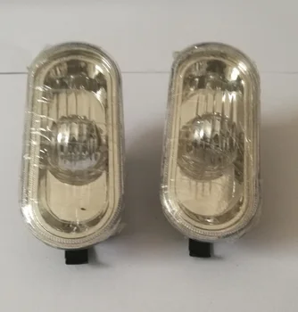 

JX-LCLYL 1 Pair Clear Lens Turn Signal Side Marker Housing For VW Golf Bora MK4 Passat B5