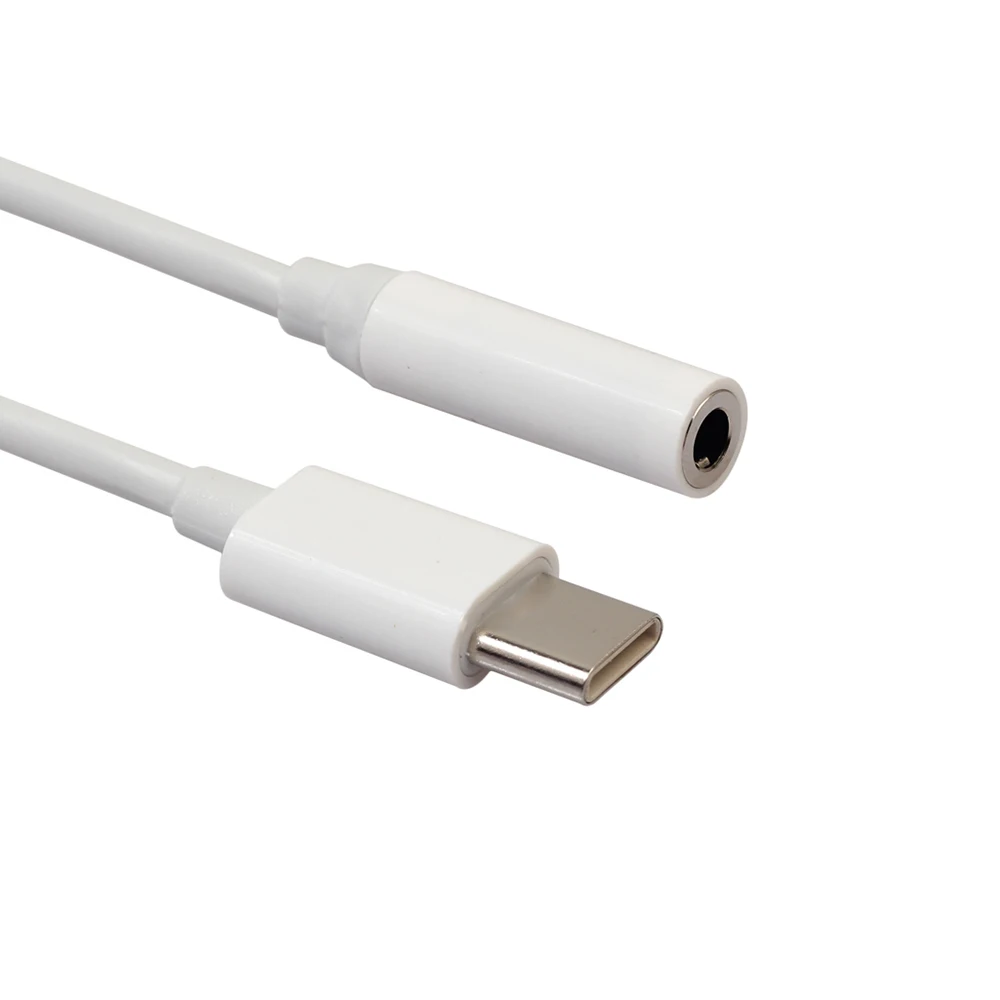 

Type-C To 3.5mm Earphone Cable Adapter Usb 3.1 Type C USB-C Male To 3.5 AUX Audio Female Jack For Xiaomi 6 Mi6 Letv 2 Pro 2 Max2