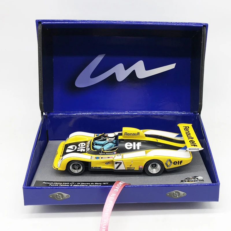 Le Mans миниатюры Renault Alpine A442#2 1978#7#8 1977 спортивный автомобиль 1/32