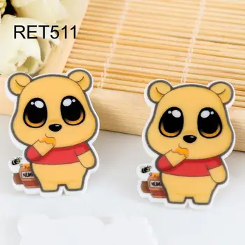 

RET511 35*25mm Kawaii Flatback cartoon resin planar DIY handmade materials 50pcs