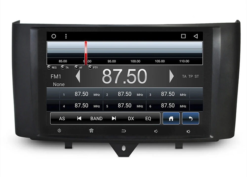 Perfect Aoluoya IPS RAM 2GB+32GB Android 7.1 CAR DVD GPS Player For Mercedes Benz Smart 2010 2011 2012 2013 2014 2015 Radio multimedia 1