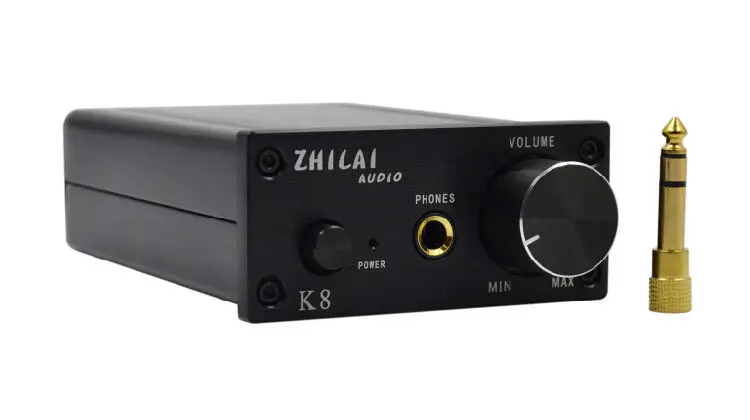 

ZHILAI K8 Desktop HIFI Digital Headphone Amplifier TEA20258 Stereo Power Amp