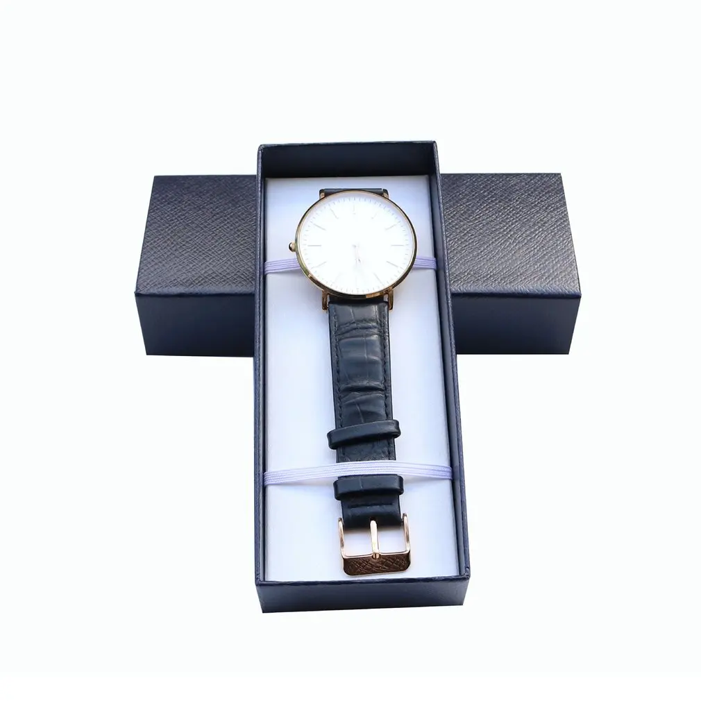 Длинные Тип часы поле Цепочки и ожерелья браслет аксессуары и украшения Дисплей чехол для хранения упаковки смотреть Дисплей коробка