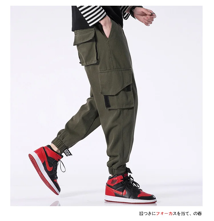 M-4XL 5XL 2019 весной спортивный брюки мужские тренировочные брюки мужские Штаны для бега Штаны карго Тактический шаровары Для мужчин военные