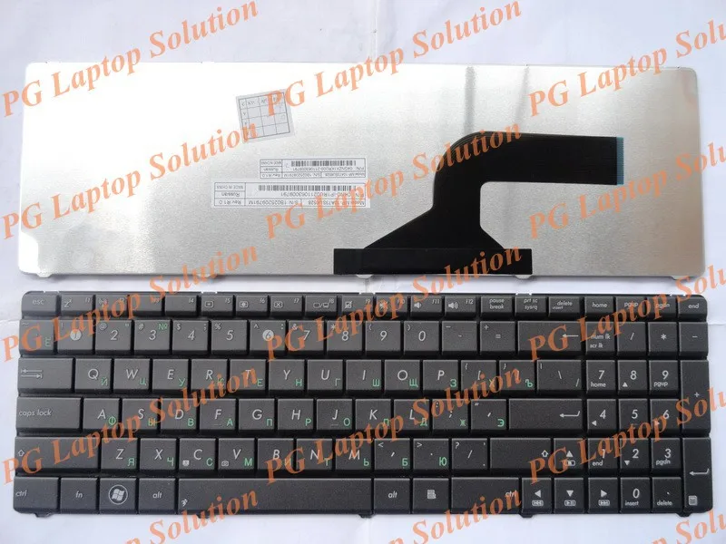 Русская клавиатура для ноутбука Asus N73 N73JF N73Jn N73JQ N53JV N73SC N73SD N73SL N73SM N73SV G73S N53JQ X55X ру