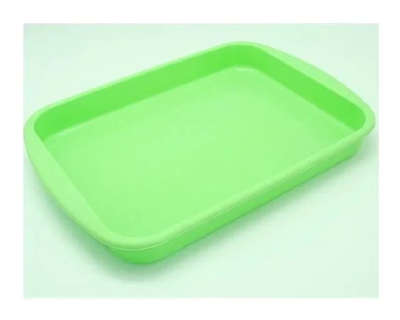 

10 Inches Rectangle Tray Nonstick Flexible Silicone Oven Cake Baking Candy Making Moulds Cake Loaf Toast Mold