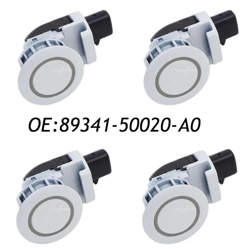 4PCS 89341-50020-A0 For Lexus LS430 PDC Ultrasonic Parking Sensor Backup Aid Radar  89341-50020 188200-5750