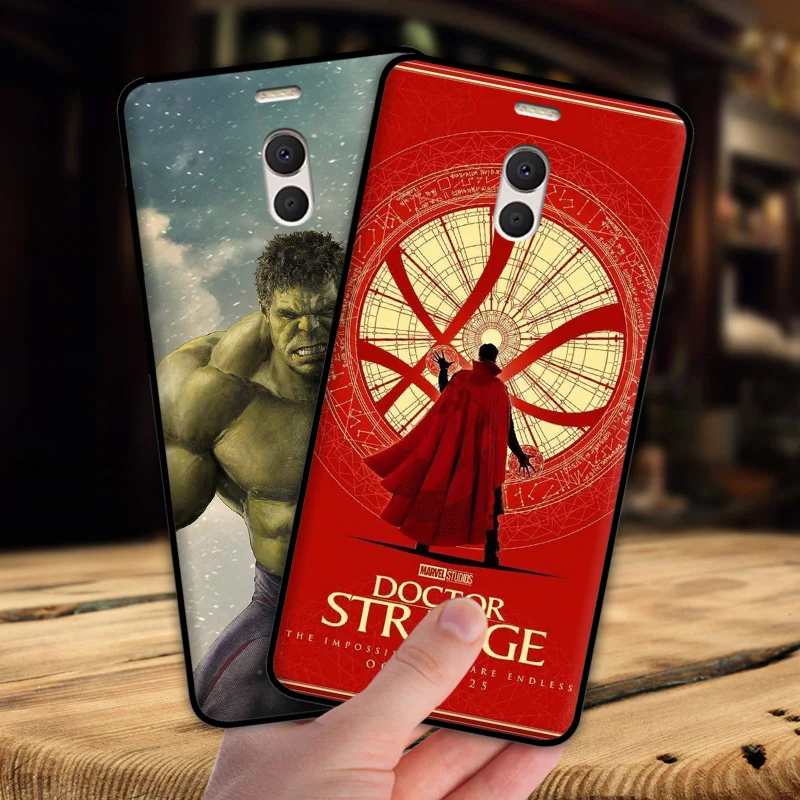 Mosirui чехол для Meizu meilan M6 note Marvel hero Дэдпул Человек-паук Черная пантера Халк
