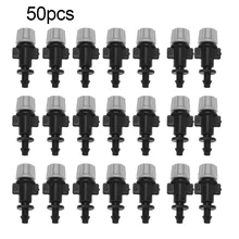 50 шт./компл. распыления форсунок головка распылитель для сада капельного полива Системы один крючок распылительной насадки для эфирного
