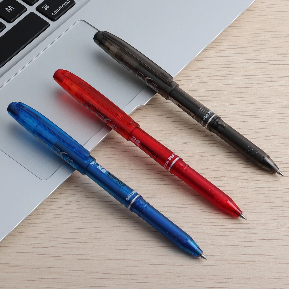 8 шт./компл. genkky стираемая ручка 8 видов стилей Радуга гелевая ручка, для творческого рисования студенческие канцелярские принадлежности 8 цветов Ручка