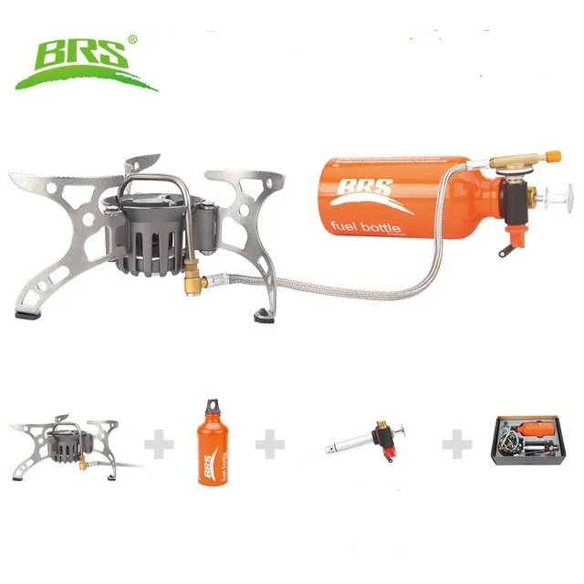 

BRS-8 Portable Oil Gas Multi Fuel Stove Outdoor Picnic Backpacking Hiking Camping Gas Stove Gasoline Oven