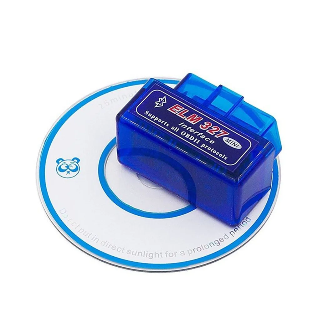 Супер Мини ELM327 Bluetooth V2.1/V1.5 OBD2 автомобильный диагностический инструмент ELM 327 Bluetooth для Android/Symbian для OBDII протокол