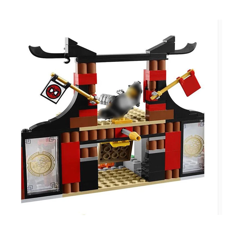 Ninjago 10319 Duel Ninjutsu набор моделей для сборки совместимых с e ninjadoes Развивающие игрушки для детей