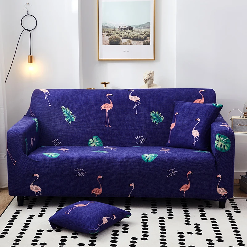 

Universal Cartoon Elastic Sofa Cover Tight Wrap All-inclusive Slip-resistant Sofa Cover Towel Single/Two/Three/Four-seater