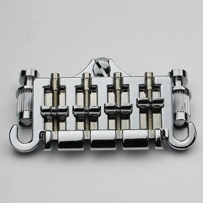 comprar 3 Ponto 4 Baixo de Corda Ponte Tailpiece Chrome Para GBS Guitarra EP Peças