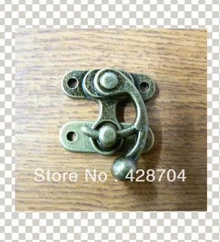 

20sets Antique Brass Turn Lock Purse Fastener Latch Renaissance Hardware
