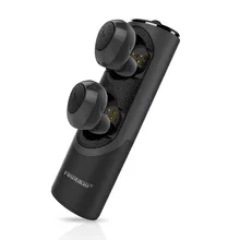 FineBlue RWS-X8 бизнес беспроводные наушники Bluetooth 5,0 стерео наушники Hifi гарнитура и power Bank громкой связи Наушники-вкладыши