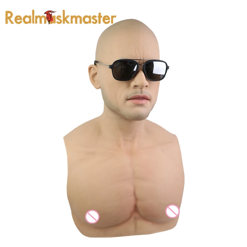 Realmaskmaster Хэллоуин искусственная Реалистичная силиконовая маска замаскированная