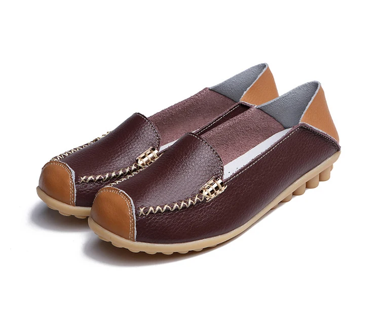 AH 3592 New Spring Autumn Genuine Women Flats Shoes - 25