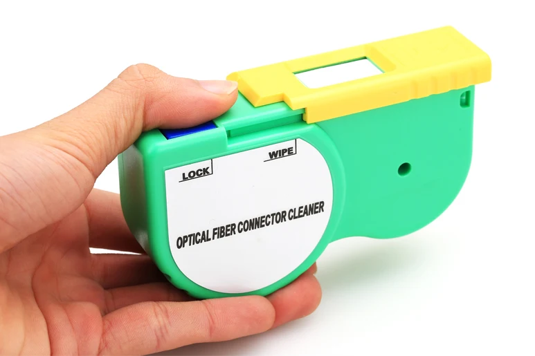 

2pcs Optical Fiber Connector Cleaner for SC, FC, ST, LC, MPO, MTP, MTRJ / FTTH Tool