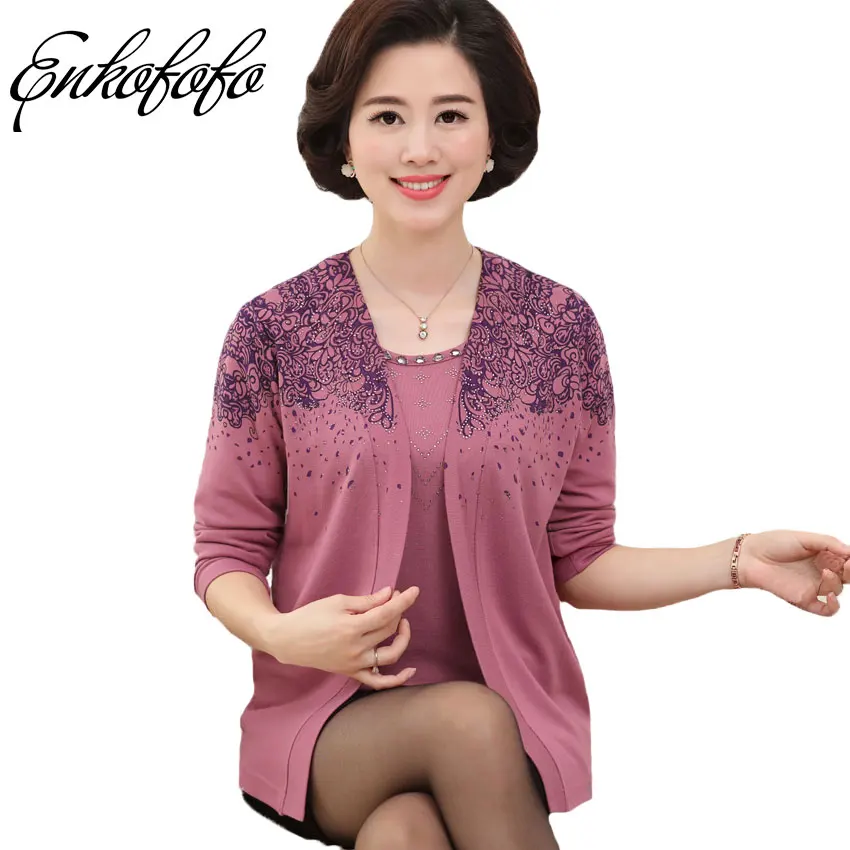 Женский комплект из 2 предметов новый весенний шерстяной свитер средней длины с