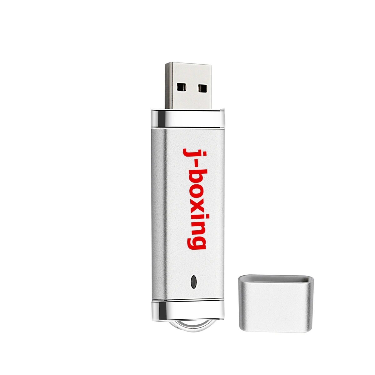 J-бокс, 16 ГБ, USB флеш-зажигалка, дизайн, USB 2,0, флеш-накопитель, карта памяти для большого пальца, для компьютера, Mac, планшетов, ноутбука, автомобиля, студии, серебро - Цвет: Серебристый