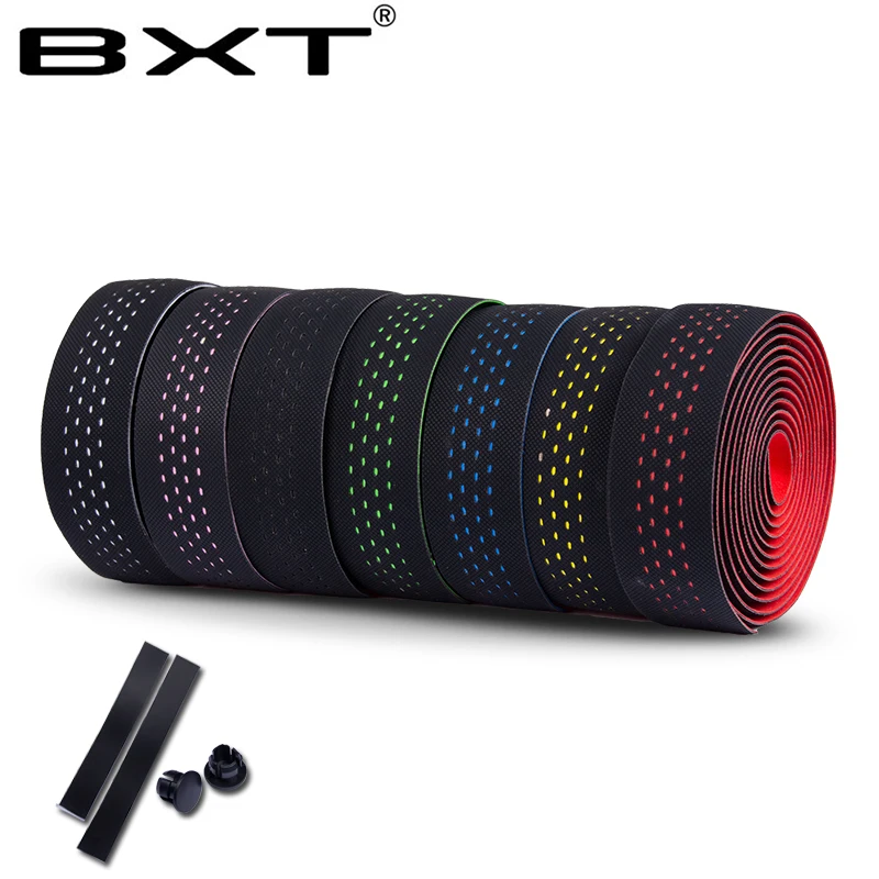 

BXT Road Bike Bicycle Handlebar tape Non-slip Anti-sweat water proof 2 Bar Bike Road Bike Bar Tape Free shipping