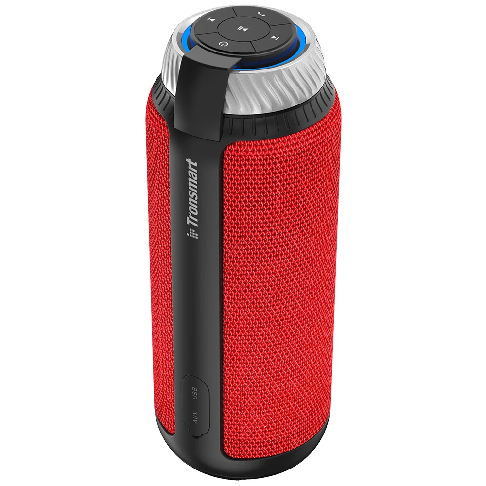 NEW TRONSMART ELEMENT T6 BLUETOOTH PORTABLE SPEAKER WIRELESS SOUNDBAR RECEIVER MINI SPEAKERS RED 0