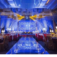 Ширина 1,8 м x 20 м длина свадебное зеркало ковер Т-этап прохода бегунов супер яркий свадебный ковер вечерние реквизит