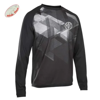

Thermal Fleece Motocross Jersey Downhil Mountain Bike DH Shirt MX Motorcycle Clothing Ropa for Men Quick Dry MTB T-Shirt Jerseys