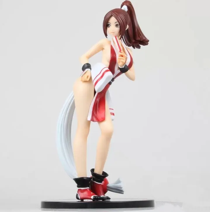 Король бойцов XIII Mai Shiranui фигурка Золотой/красный вер. 1/6 ПВХ 1" /27 см KOF сексуальная девушка аниме фигурка игрушки коллекционные игрушки - Цвет: Red No color box