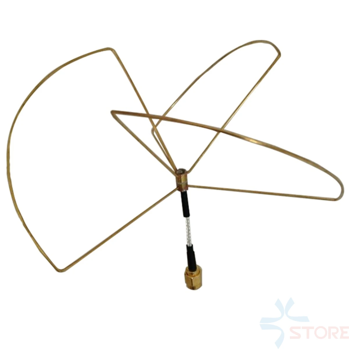 1.2G 1.2GHz Clover Leaf Antenna Circular Polarized SMA male for 1.2Ghz 1.3Ghz Video Transmitter Receiver LawMate Partom