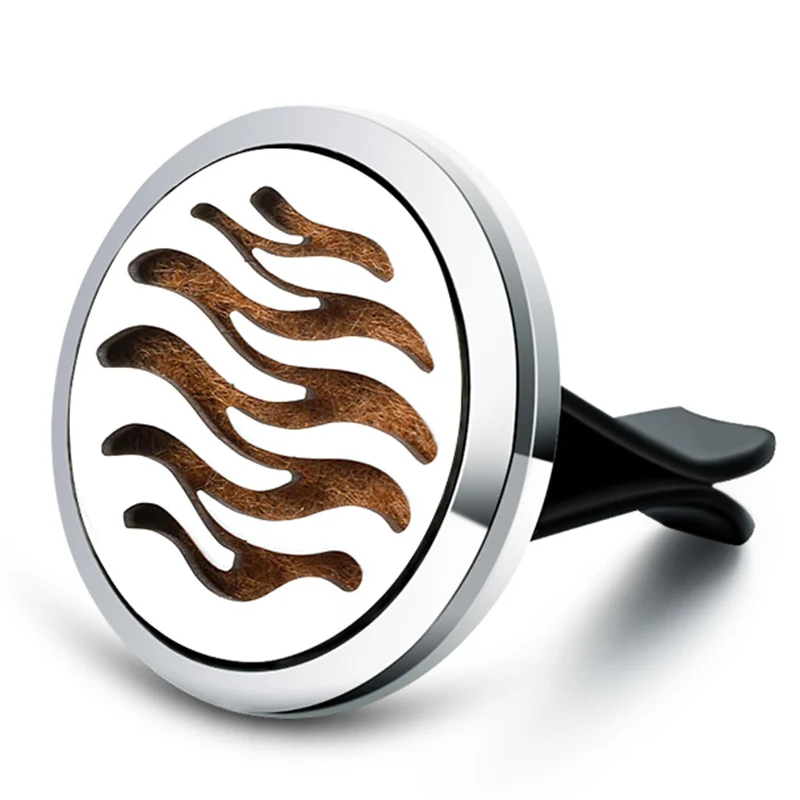 

Cloud Moire Car Perfume Air Freshener Diffuser metal Stainless Vent Freshener Essential Oil Diffuse Pendant Accessories jewelry