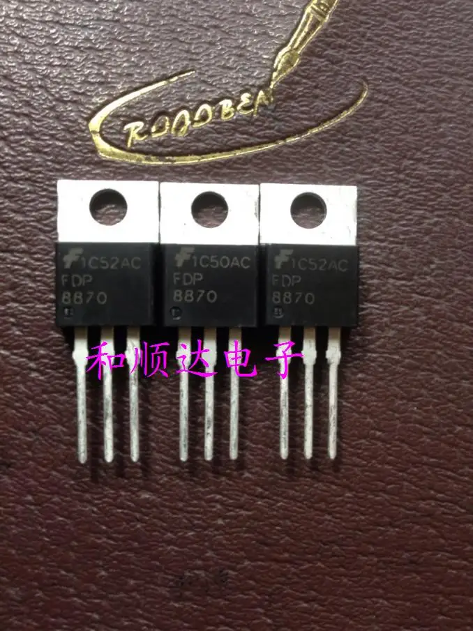 Оригинальный Новый 5 шт./FDP8870 TO220 TO-220 30V 156 A | Электронные компоненты и