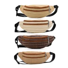 Модная женская поясная сумка для путешествий, сумка для телефона, соломенная сумка, Дамская Повседневная пляжная сумка на пояс, женская сумка на плечо, нагрудная сумка