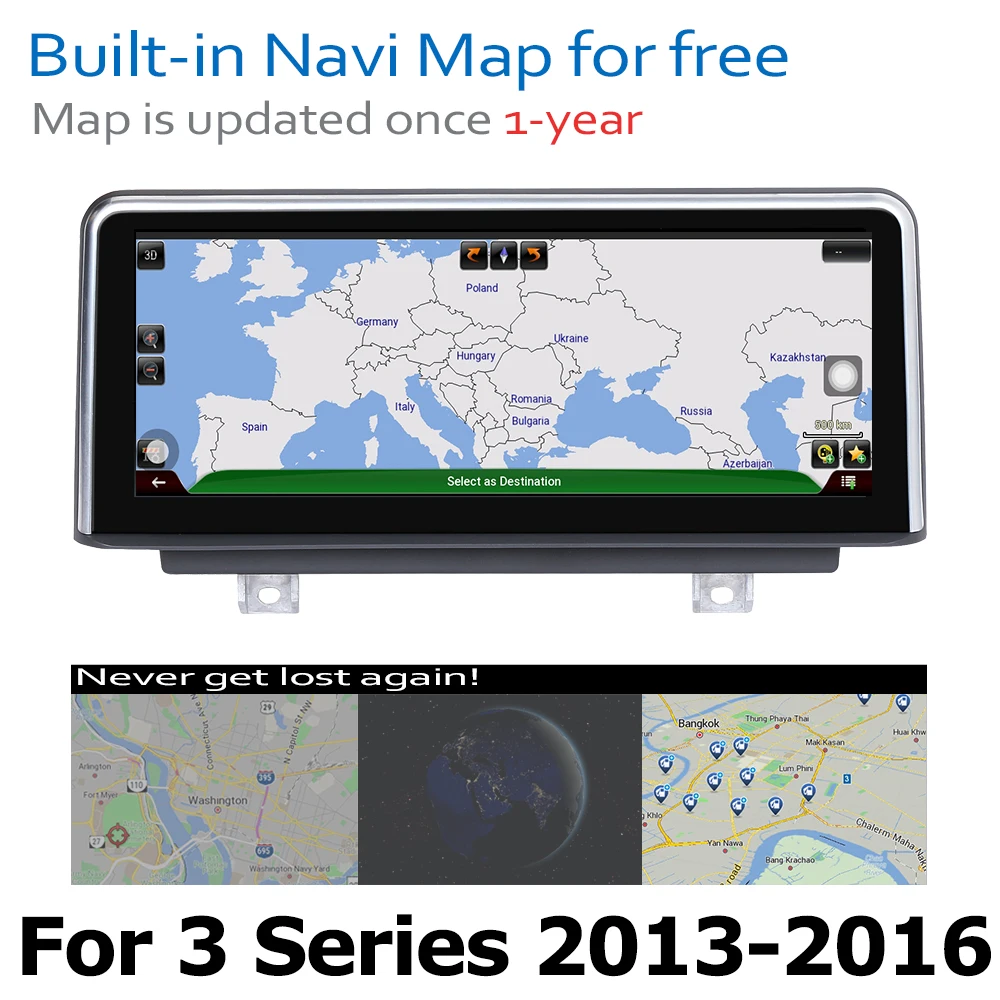 Flash Deal Android 8.0 up Car DVD Navi Player For BMW 3 F30 F31 F34 F35 2013~2016 NTB Audio Stereo HD Touch Screen all in one 4