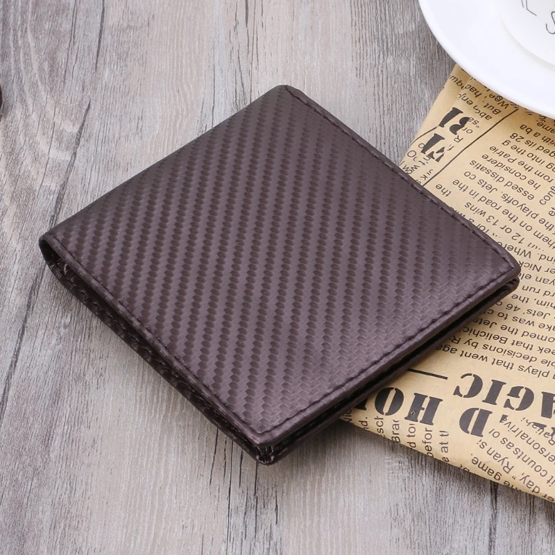 THINKTHENDO Fashion Men's Bifold Leather Wallet ID Credit Card Holder Billfold Purse Clutch