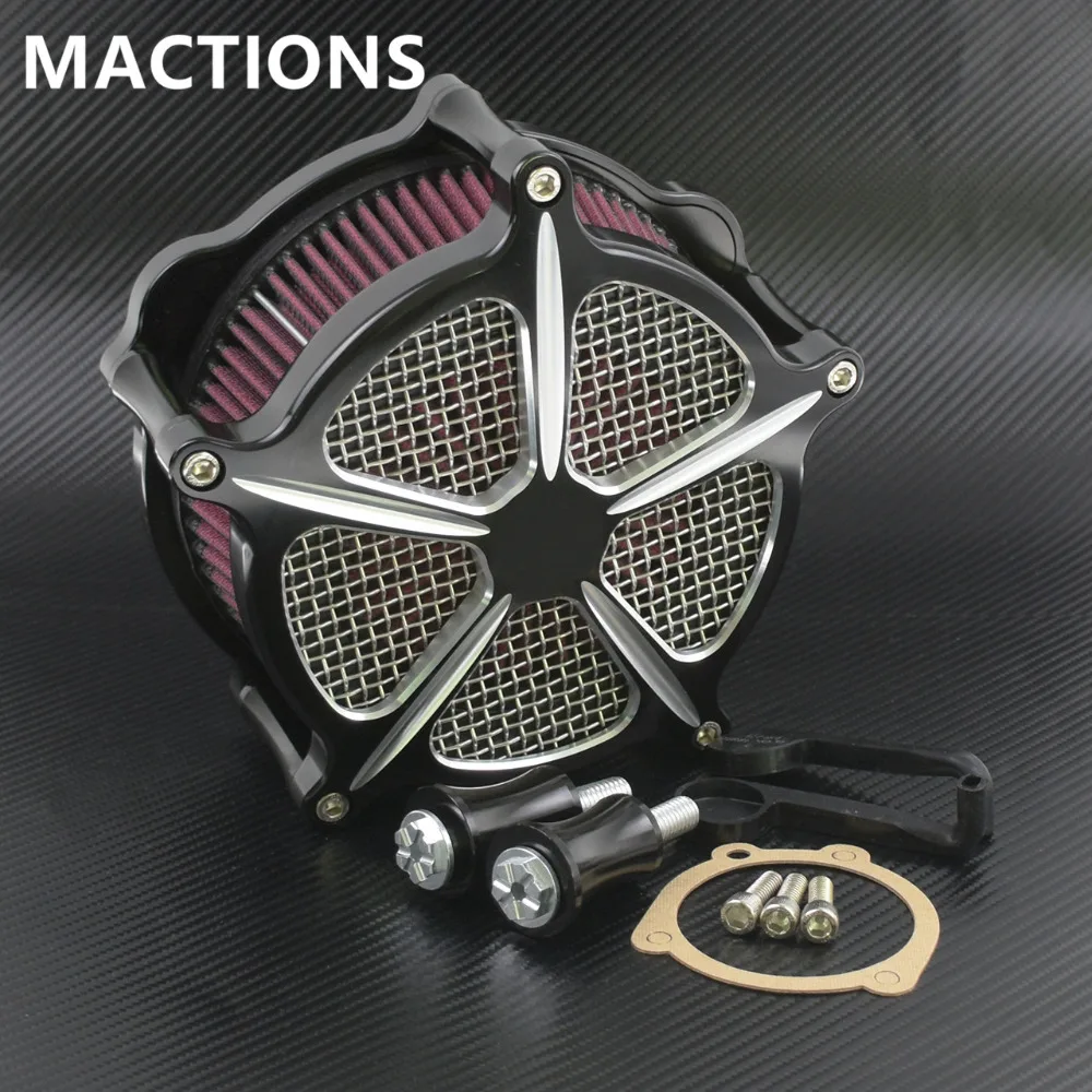 

Air Cleaner Intake Filter System air Filter for Harley Sportster XL 883 1200 48 72 1991-2014