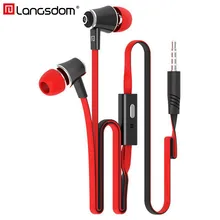 Langsdom JM21 In-ear Earphone Colorful Headset Hifi Earbuds Bass Earphones for Phone Ear Phones fone de ouvido Dropshipping