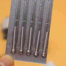 50 шт дополнительные иглы кончик плазменной ручки точки моль иглы развертки пятна мыть бровей татуировки плазма, точка иглы для тату-машинки