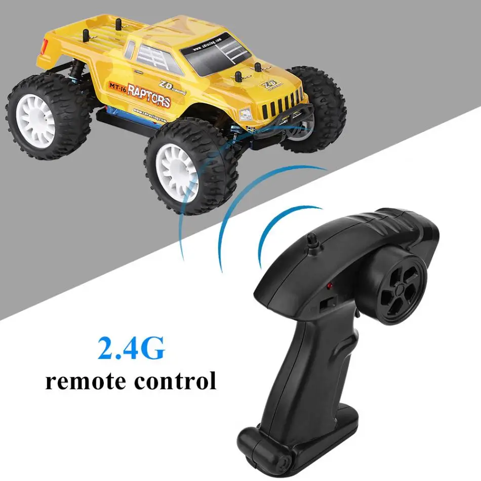 2Types 2 4GHz Remote Control Four Wheel Drive Brushless font b Car b font 1 16