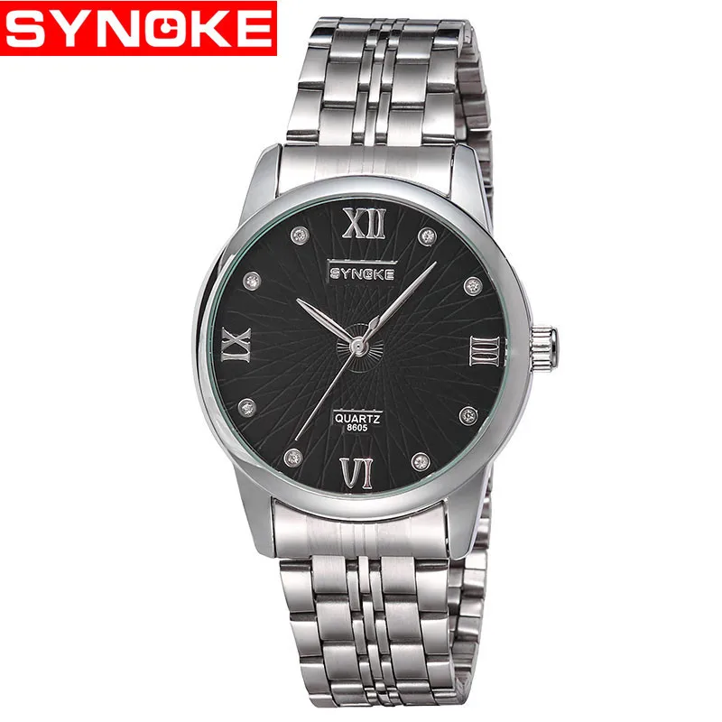 

Men Watches Business Timepiece Quartz Wristwatch 30M Waterproof Stainless Steel Silver Timer Gift