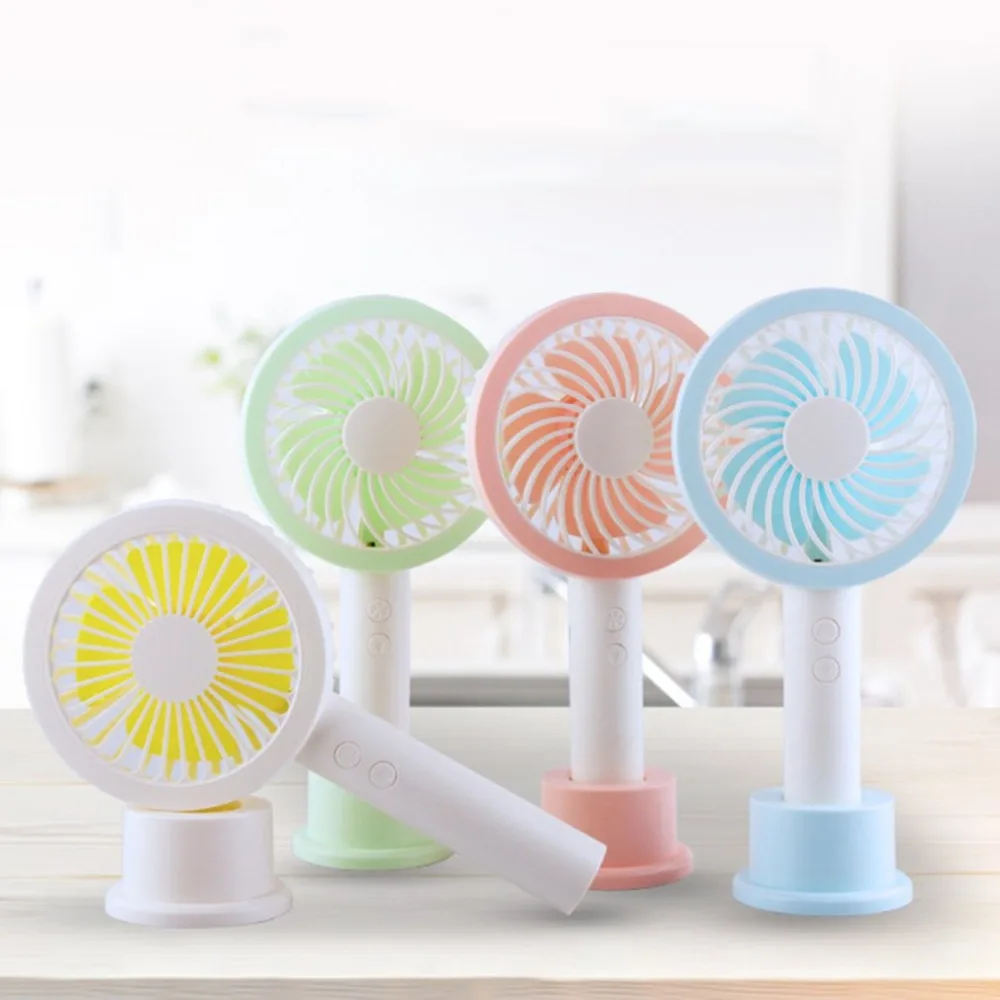 Summer Handheld Fan USB Portable Size Mini Ventilador Summer Cooler Rechargeable Handy Fan for