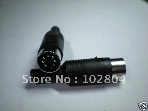 

DIN Plug Connector 7 Pin with Plastic Handle 6 pcs per Lot